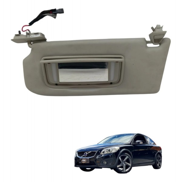 Quebra Sol Esquerdo C/espelho Volvo C30 2008 2009 2010 2011