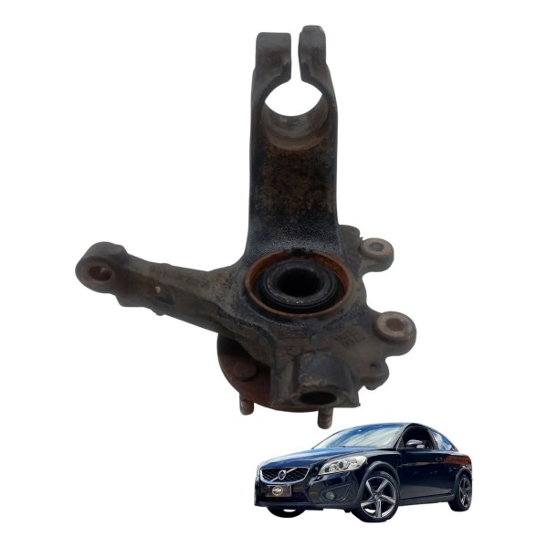 Montante Manga Eixo Dianteiro Esquerdo Volvo C30 2.5 2010