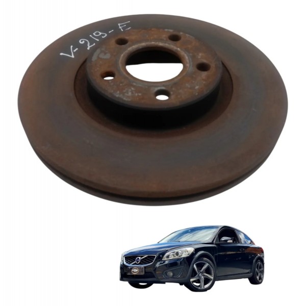 Disco Freio Dianteiro Esquerdo Volvo C30 2.5 2008 2009 2010