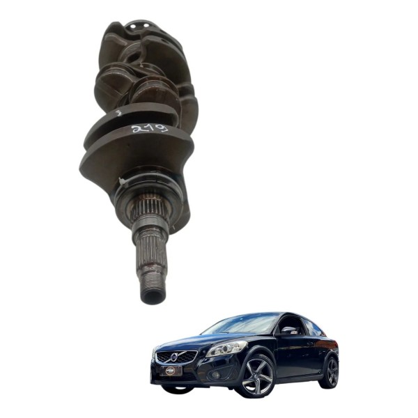 Virabrequim Volvo C30 Turbo  2.5 T5 Stander 2009 2010 2011