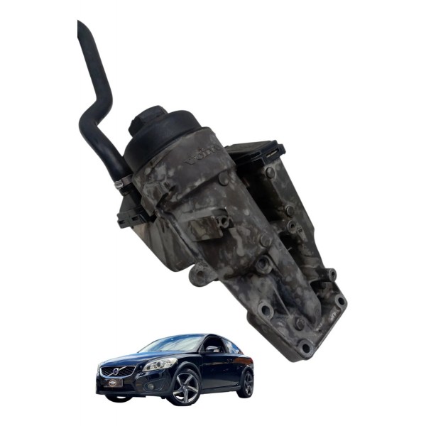 Suporte Filtro Oleo Motor Volvo C30 2.5 2008 2009 2010 2011