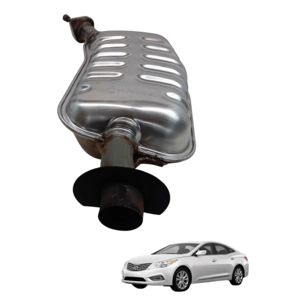 Escapamento Silencioso Hyundai Azera 3.0 V6 2012 2013 2014