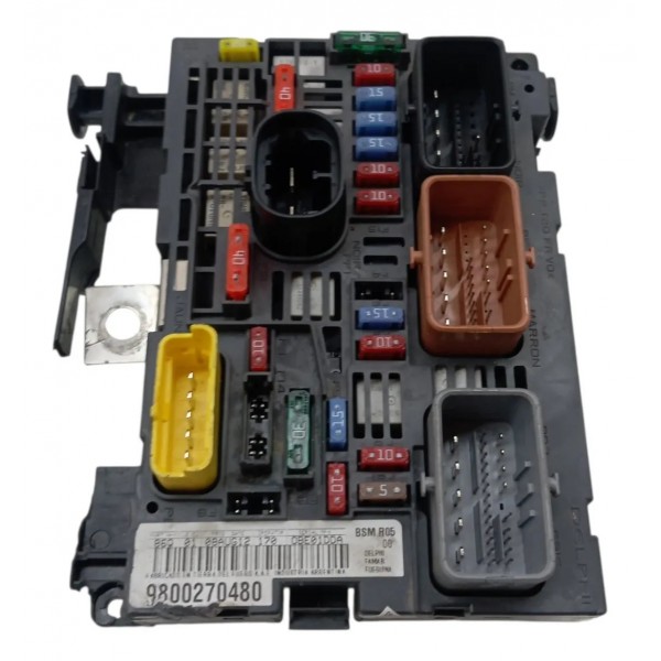 Bsm Caixa Fusivel R05 Peugeot 307 Citroen 9800270480