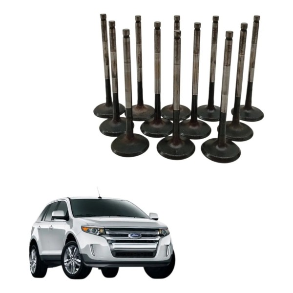 Jogo Valvula 12 Escape Ford Edge 3.5 V6 2011 2012 2013