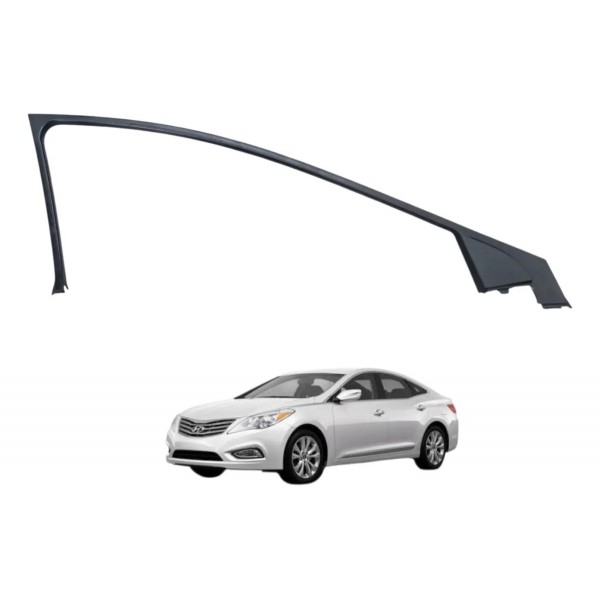 Moldura Inrerna Porta Dianteira Esquerda Hyundai Azera 2011