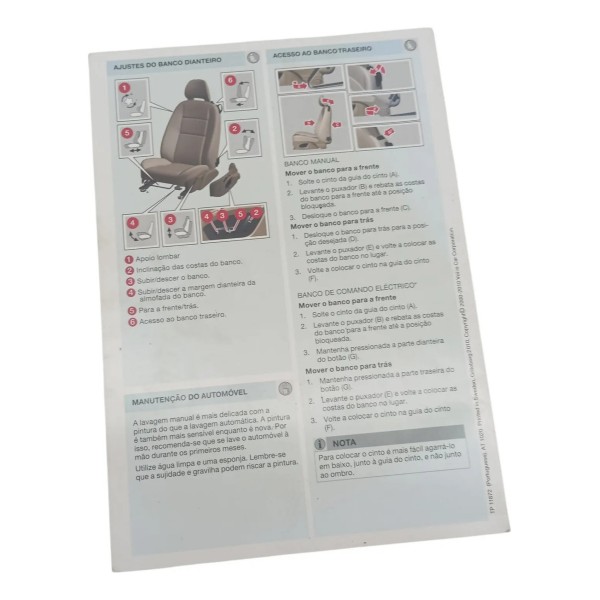 Manual Proprietario Volvo C30 T5 2.5 2009 2010 2011 2012