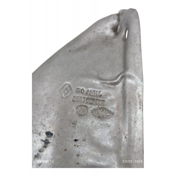 Defletor Coletor Escape Renault Clio 1.0 16v 2013 2014 2015