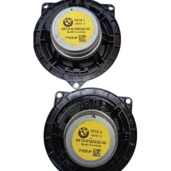 Jogo 4 Auto Falantes Porta Bmw X1 Sdrive 2013 2014 2015