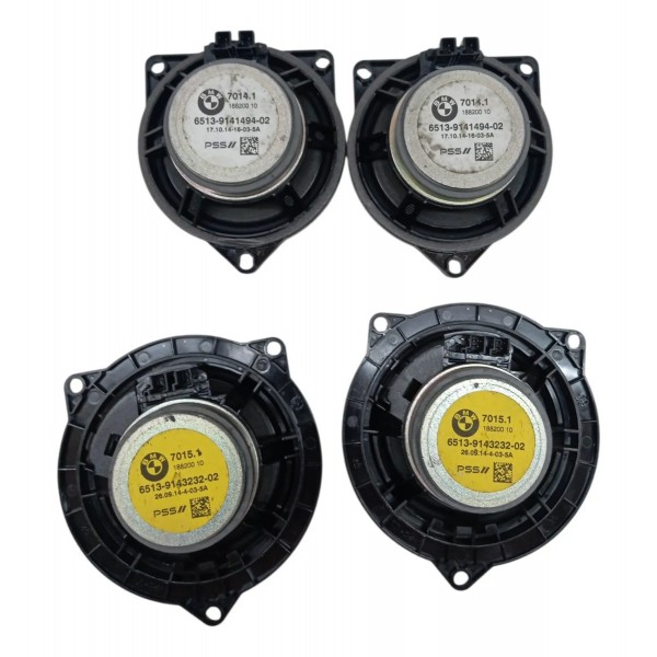 Jogo 4 Auto Falantes Porta Bmw X1 Sdrive 2013 2014 2015