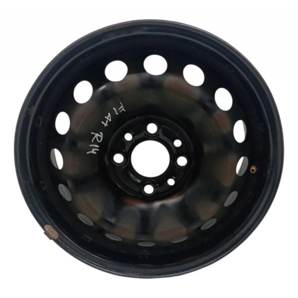 Jogo Roda R14  Fiat Mobi Like 1.0 2019 2020 2021 2022 2023 Preto