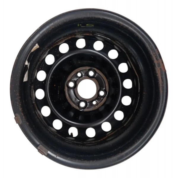 Jogo Roda R14  Fiat Mobi Like 1.0 2019 2020 2021 2022 2023 Preto