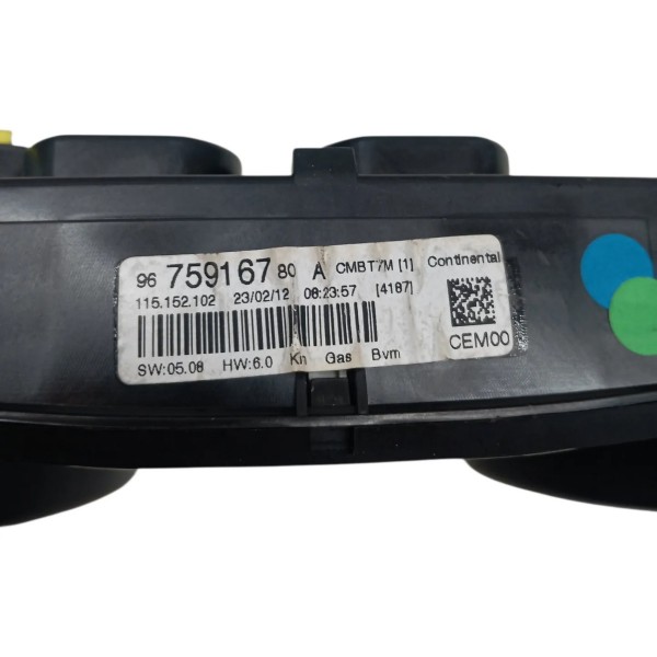 Painel Instrumentos Peugeot 308 Allure 2.0 2014 2015 2016