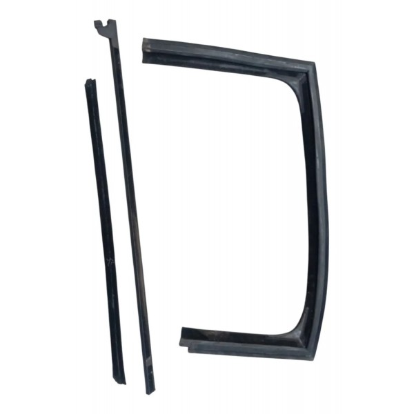 Kit Canaleta Guarnição Traseira Esquerda Citroen C4 Glx 2013