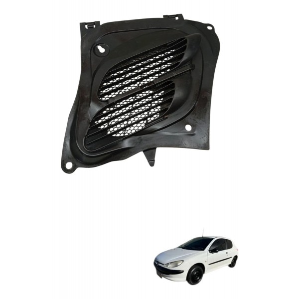 Grade Entrada Ar Capô Peugeot 206 2005 2006 2007 2008 2009