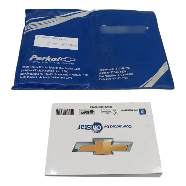 Manual Proprietario Chevrolet Tracker 2018 2019