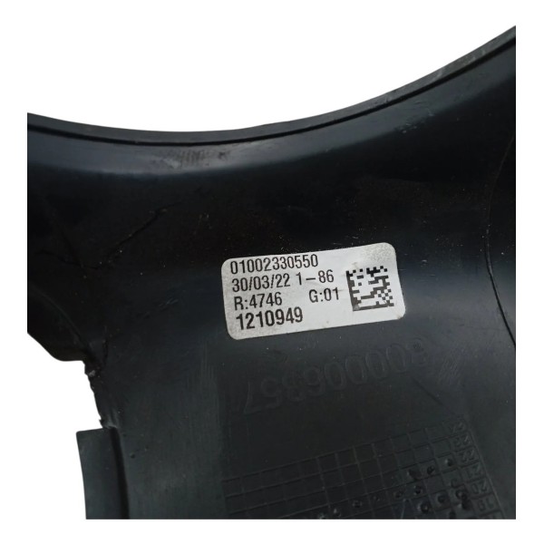 Moldura Superior Coluna Direção Fiat Mobi 1.0 2022 Detalhe