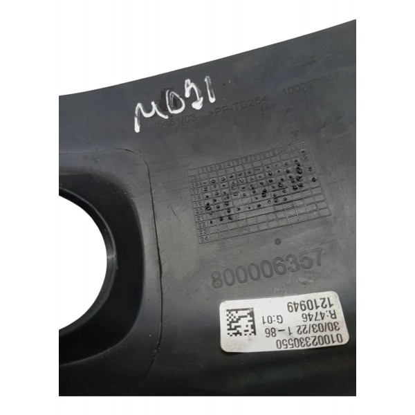 Moldura Superior Coluna Direção Fiat Mobi 1.0 2022 Detalhe