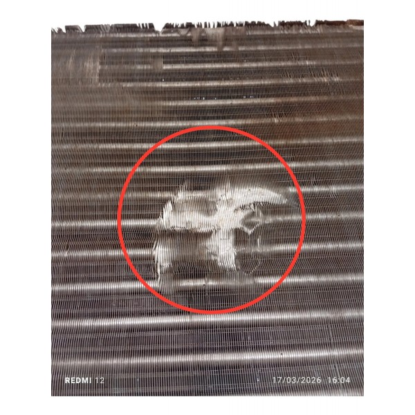 Radiador Agua Motor Fiat Mobi 1.0 2020 2021 2022 Detalhe