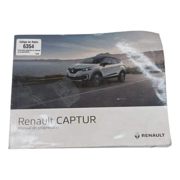 Manual Proprietario Renault Captur 1.6 20201
