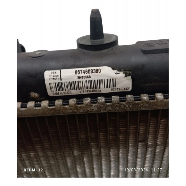 Radiador Agua Motor Citroen C3 1.4 2010 2011 2012