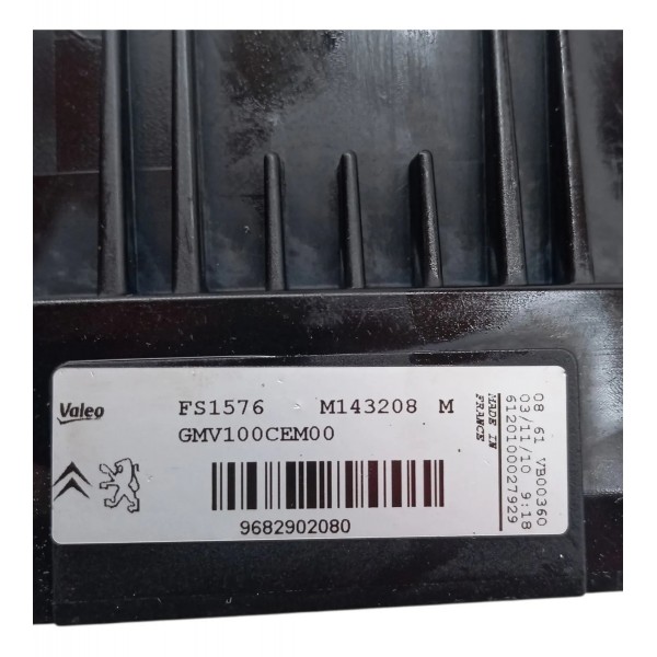 Defletor Ventoinha Eletroventilador Citroen C3 Glx 2010 2011