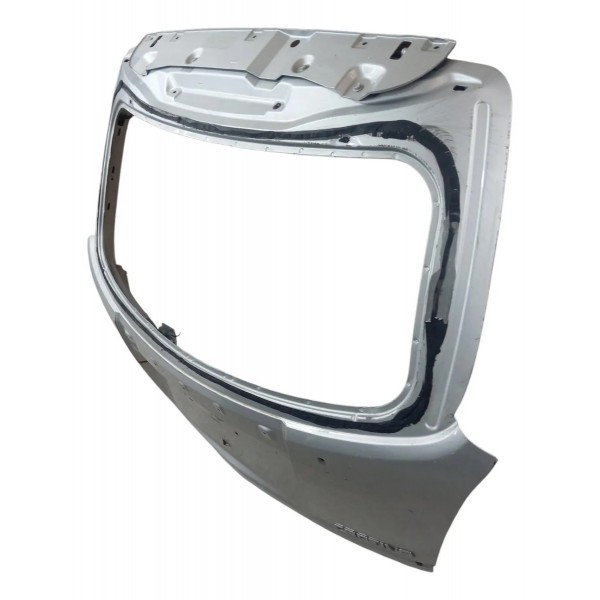 Tampa Traseira Chevrolet Captiva 2009 2010 Detalhe Cinza