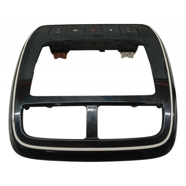 Moldura Multimidia Botoes Renault Kwid 1.0 2020 2021 2022