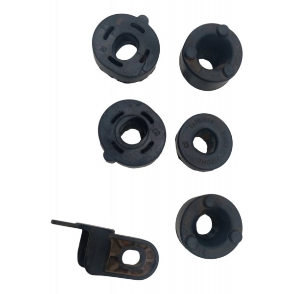 Kit Borrachas Fixação Radiador Fiat Mobi 1.0 2020 2021 2022