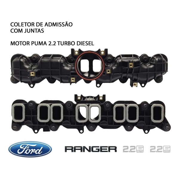 Coletor Admissão Ranger 2.2 Turbo Diesel 2013 A 2023