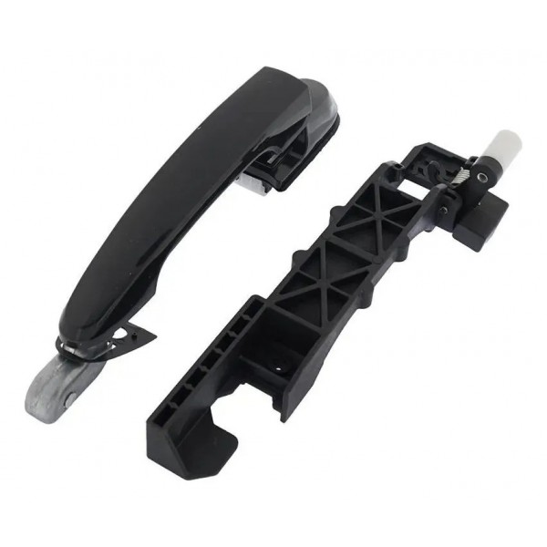 Maçaneta Externa Traseira Esquerda C/ Suporte Tucson Gl Gls Preto Traseira