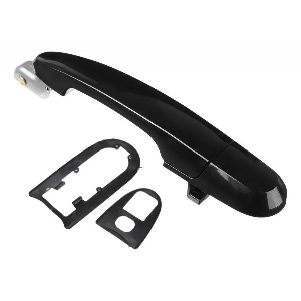 Maçaneta Externa Traseira Esquerda C/ Suporte Tucson Gl Gls Preto Traseira