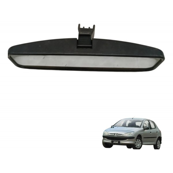 Retrovisor Interno Peugeot 206 2003 2004 2005 2006 Detalhe