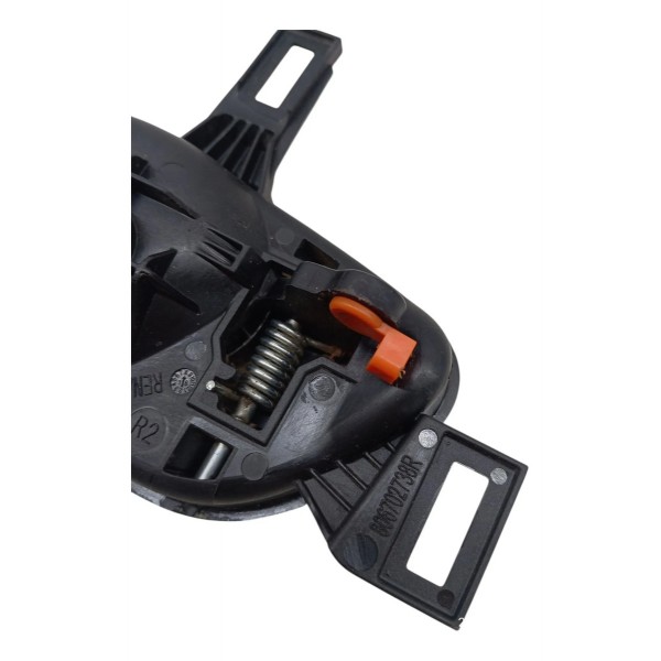 Maçaneta Interna Traseira Direita Renault Kwid 1.0 2020 Preto Traseira