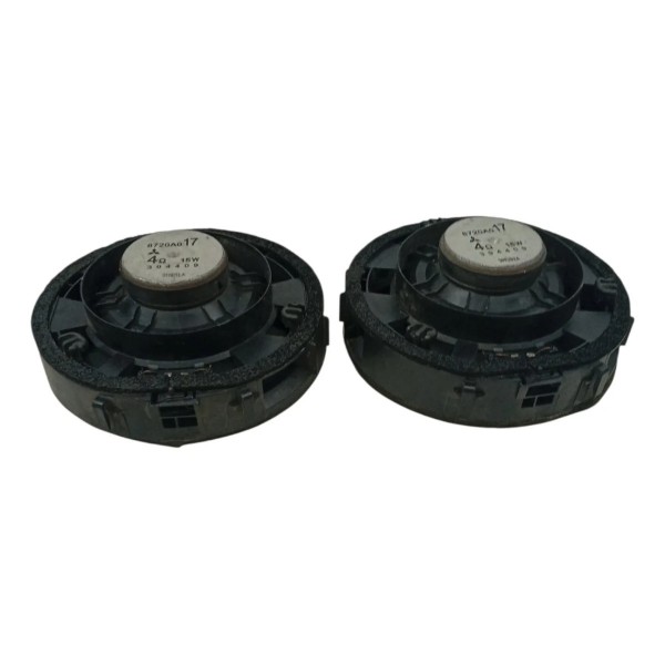 Par Auto Falante Porta Mitsubishi Outlander 3.0 2010 2011 Preto