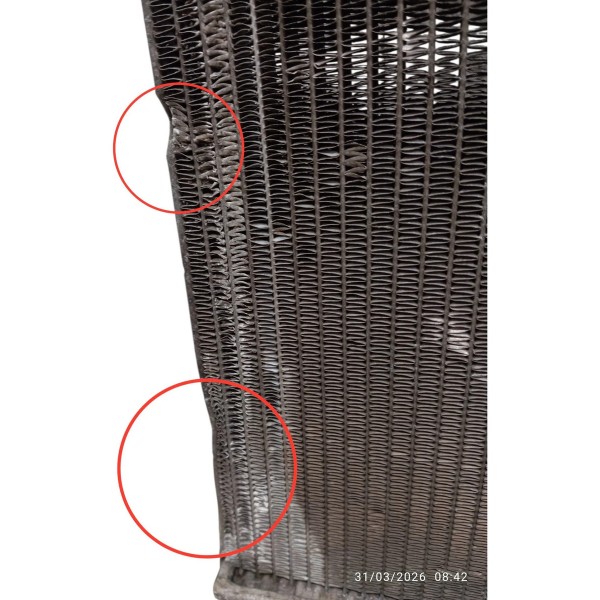 Radiador Agua Motor Ford Ka 1.0 2015 2016 2017 Detalhe