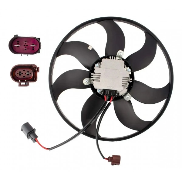 Ventoinha Do Radiador Maior Vw Jetta 2.0 Tsi 2011 2012 2013