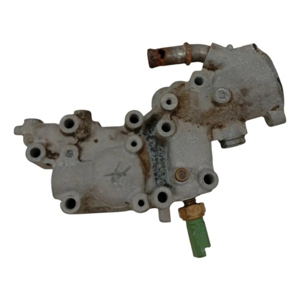 Carcaça Válvula Termostática Peugeot 206 1.4 2006 Detalhe