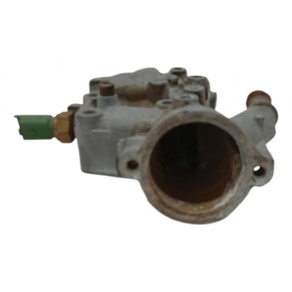 Carcaça Válvula Termostática Peugeot 206 1.4 2006 Detalhe