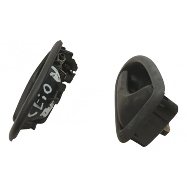 Par Maçaneta Interna Traseiras Renault Clio 2010 2011 2012 Traseira