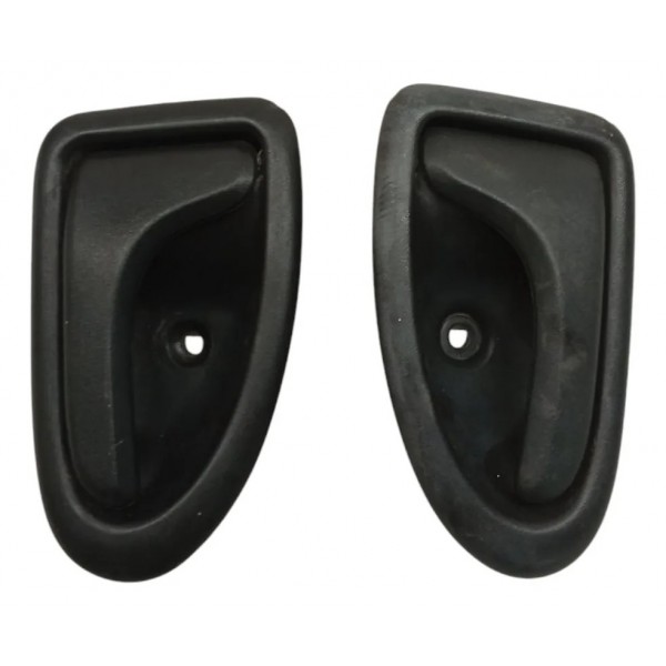 Par Maçaneta Interna Traseiras Renault Clio 2010 2011 2012 Traseira