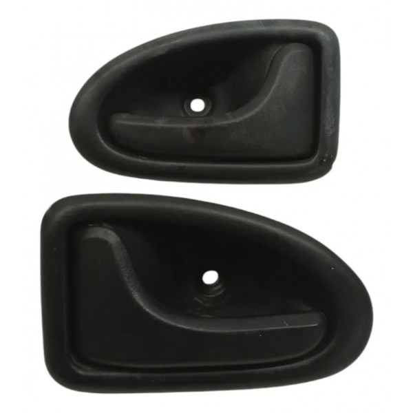Par Maçaneta Interna Traseiras Renault Clio 2010 2011 2012 Traseira