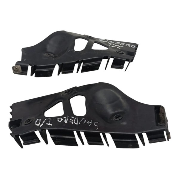 Par Guia Parachoque Traseiro Renault Sandero 2012 2013 2014