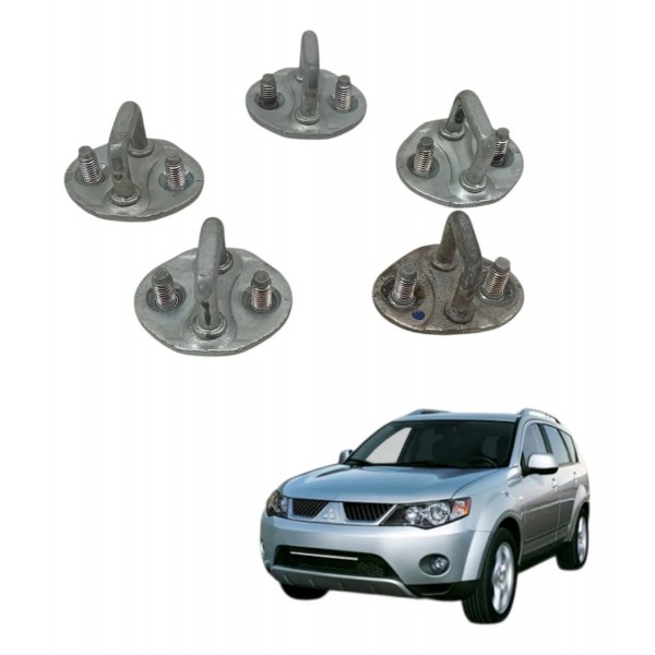 Jogo Batente Porta Mitsubishi Outlander 3.0 2010 2011