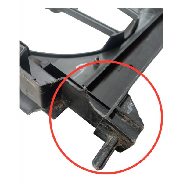 Defletor Painel Frontal Citroen C4 Pallas 2008 Detalhe