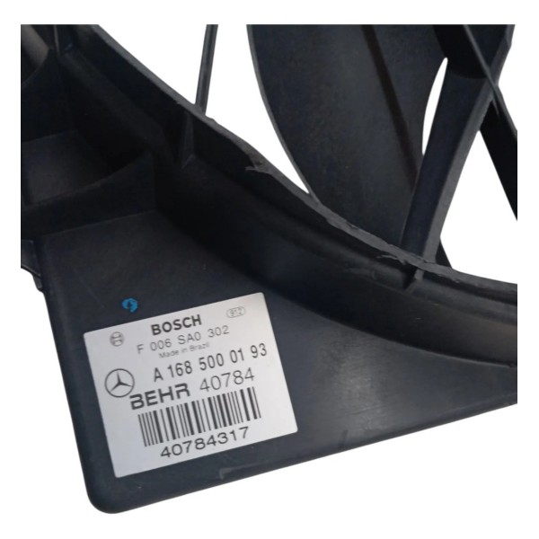 Ventoinha Eletroventilador Mercedes Classe A 160 2002 2003