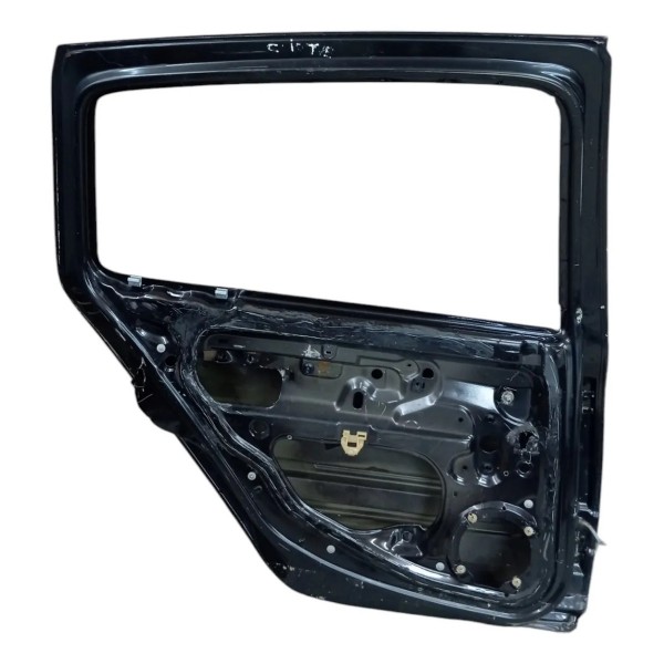 Porta Traseira Esquerda Renault Clio Hatch 02 03 04 Detalhe Traseira Esquerda