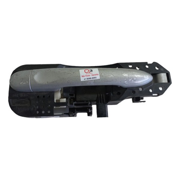 Maçaneta Externa Traseira Direita Renault Fluence Prata Traseira