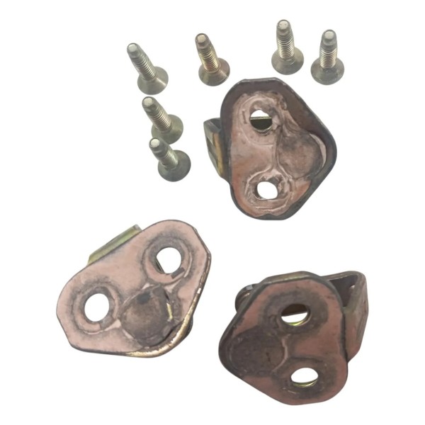 Jogo Batentes Porta Renault Clio 1.0 2004 2005 2006 2007 Traseira Direito