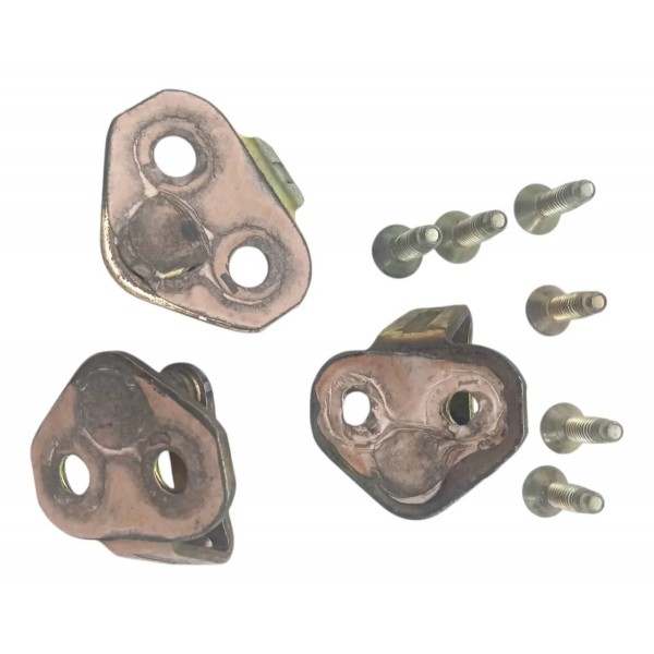 Jogo Batentes Porta Renault Clio 1.0 2004 2005 2006 2007 Traseira Direito