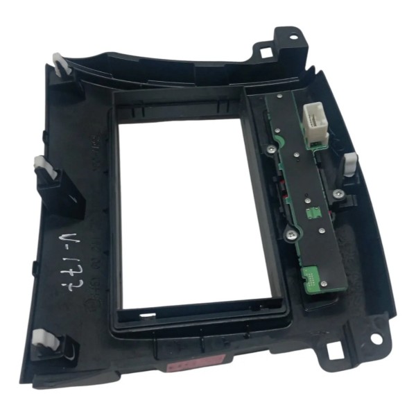 Moldura Central Botão Alerta Mitsubishi Outlander 3.0 2010 Preto